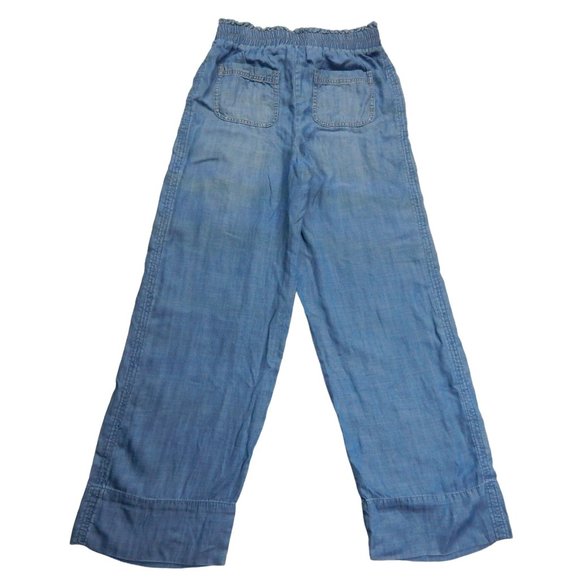 Wide Leg Flare Pants Small Knox Rose Women's Blue Pants - Picture 2 of 9